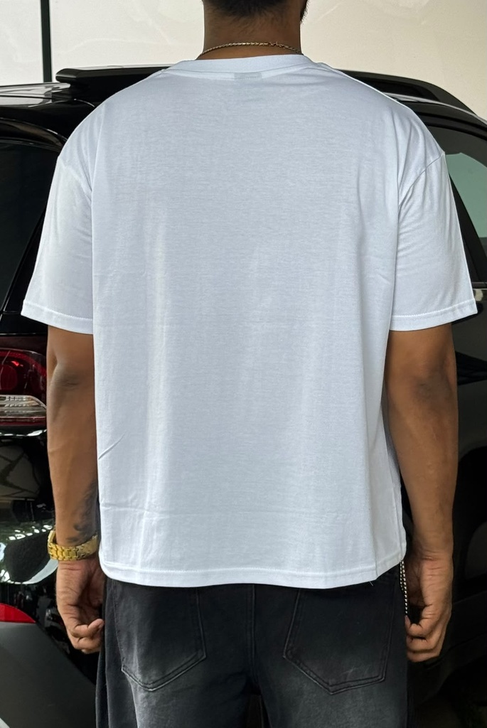 Plain White - Boxy fit  tshirt- img soon