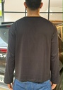 studded Daily Chaos fullsleeve black tshirt