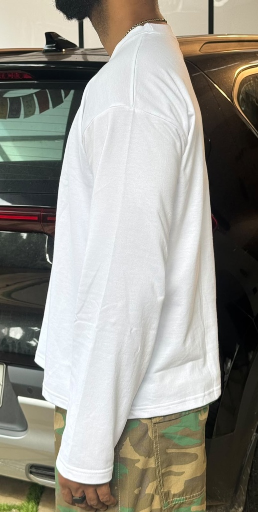 High GSM White plain tshirt