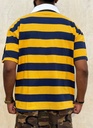 Striped Collar Tshirt Yellow
