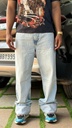 Prima light blue Fold type Straight fit jean