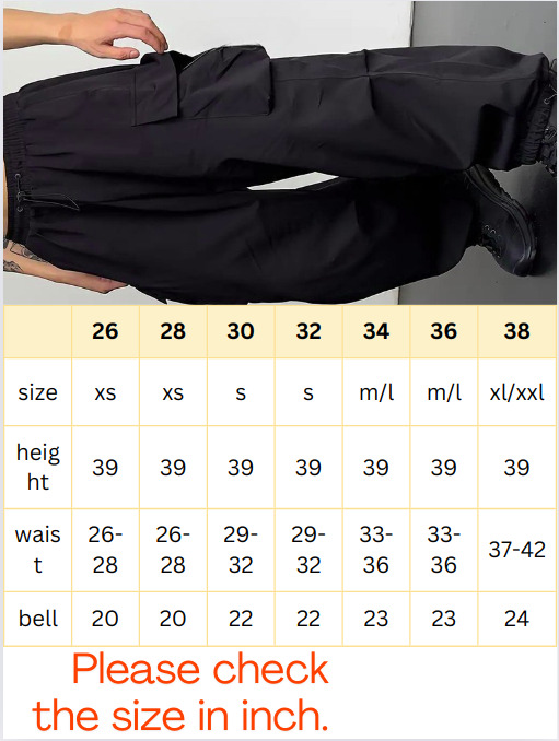 Baggy Parachute Cargo Trackpants (PreBOoking)