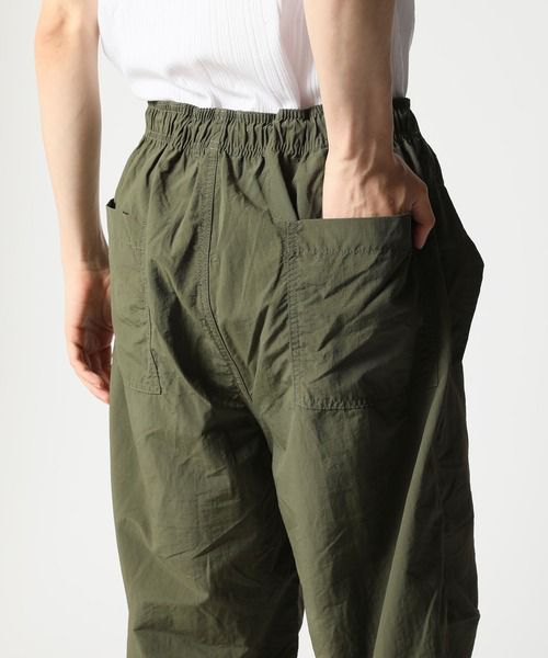 Olive green Japanies parachute pants