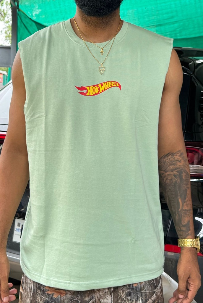 Hot Wheels Sleeveless Green