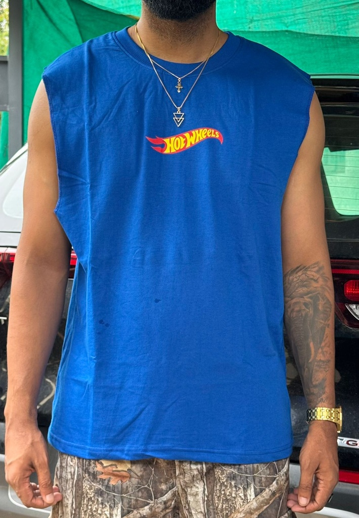 Hot Wheels Sleeveless blue