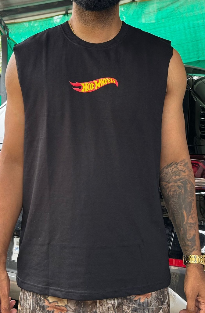 Hot Wheels Sleeveless Black