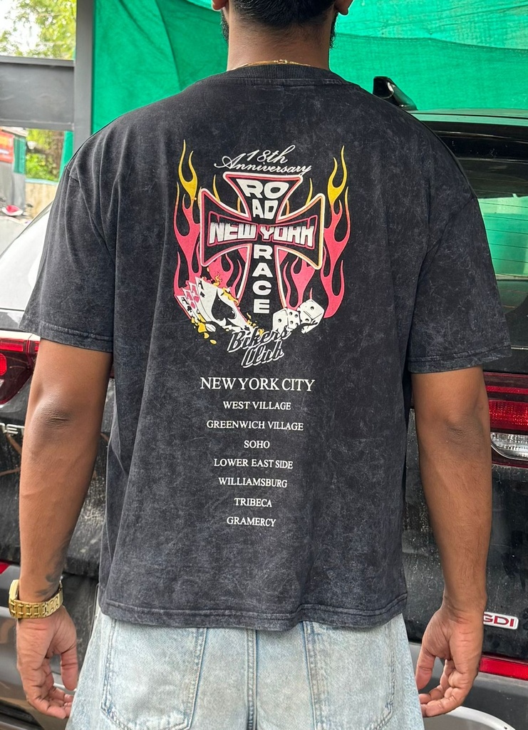 OYAKs  Road Race Boxyfit tshirt