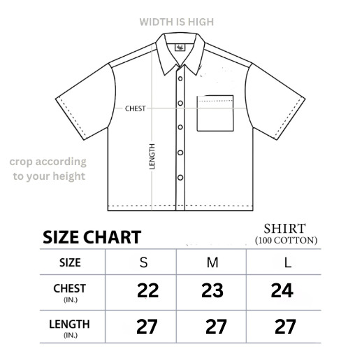 Blue Boxy Striped Shirt