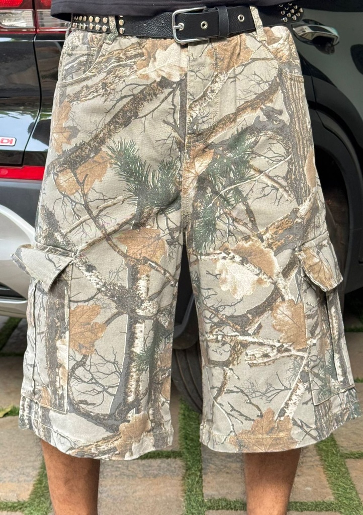 Camo Grey Real Tree shorts.