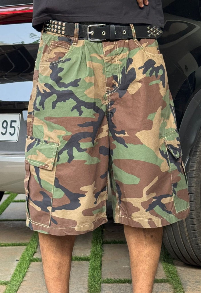 Camo Green shorts
