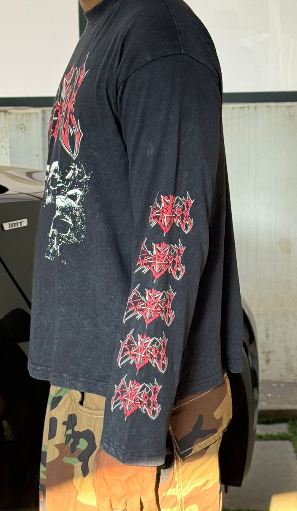 Berserk Anime print fullsleeve washed