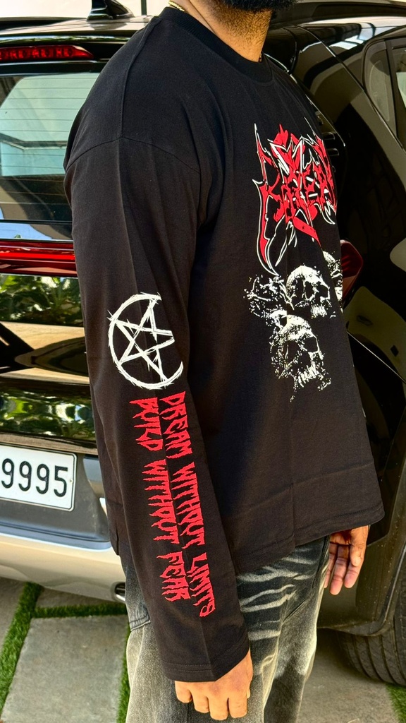 Without Wash Berserk Anime print fullsleeve