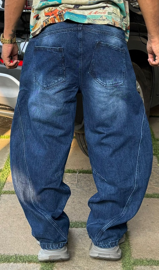 Barrel fit  Blue jeans