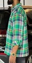 Ralf Green Flannel boxy Shirt