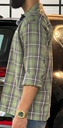 Olive Green Flannel full sleeve shirt
