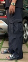 Black Korean parachute pants CARGO
