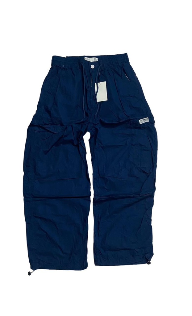 Navy blue Parachute Pants