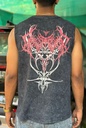 BLACK Sleeveless - Backprint Vintage Look