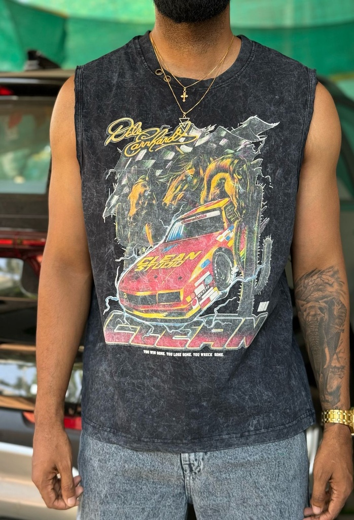 BLACK Sleeveless - CAR Vintage Look