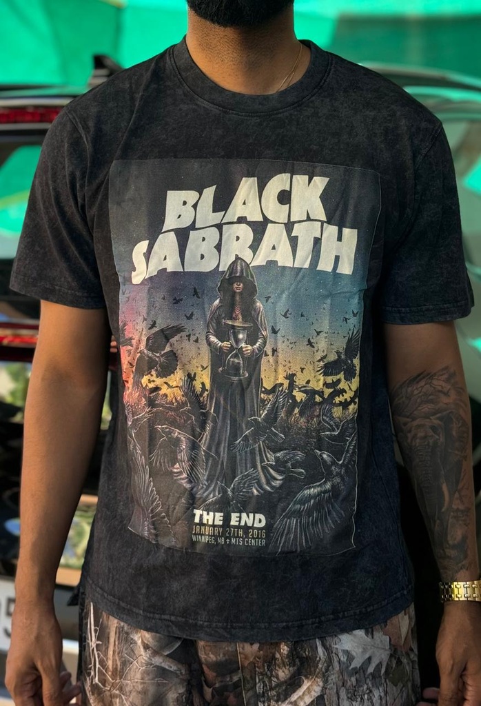 Regular fit Vintage Tshirt BLACK SABBATH