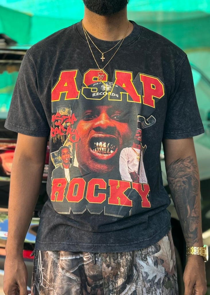 Regular fit Vintage Tshirt ASAP ROCKY