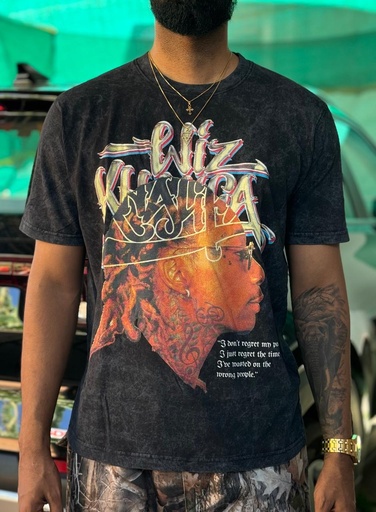 Regular fit Vintage Tshirt WIZ KHALIFA
