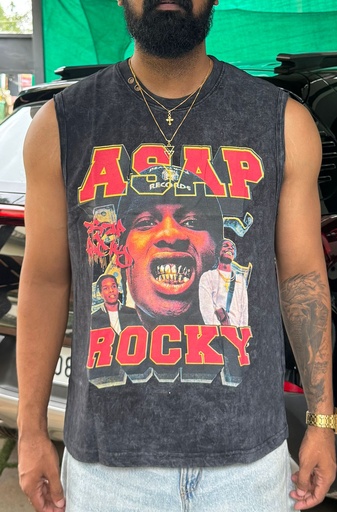 BLACK Sleeveless - ASAP ROCKY XL avail