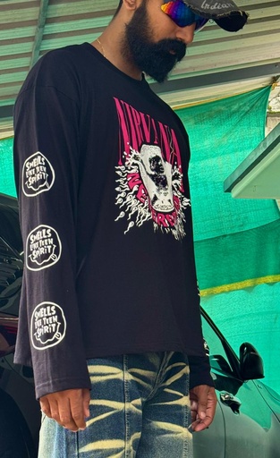 Fullsleeve sleeve print OYAK  Nirvana
