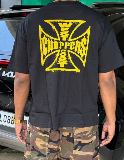 OYAK Choppers Yellow print Tshirt - Boxy fit