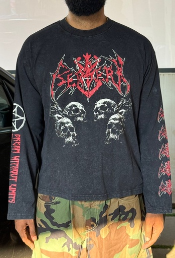 Berserk Anime print fullsleeve washed