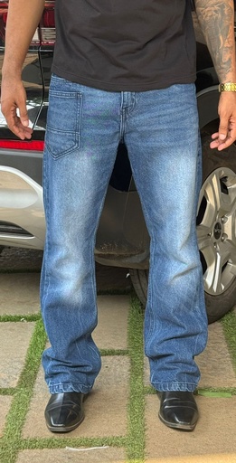 SemiBootcut Dark blue jeans