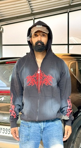 Siligism hoodie double zipper